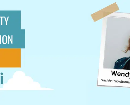 Alumna des Kurses Sustainability Transformation Manager der transform academy Wendy Sauer