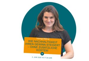 Monika Kolb, Gründerin und Initatorin der transform academy und Trainerin für den Zertifikatslehrgang Sustainability Transformation Manager Webinar