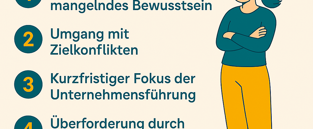 4 Pain Points Nachhaltigkeitsverantwortliche transform academy